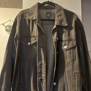 Womens Black Denim Jacket